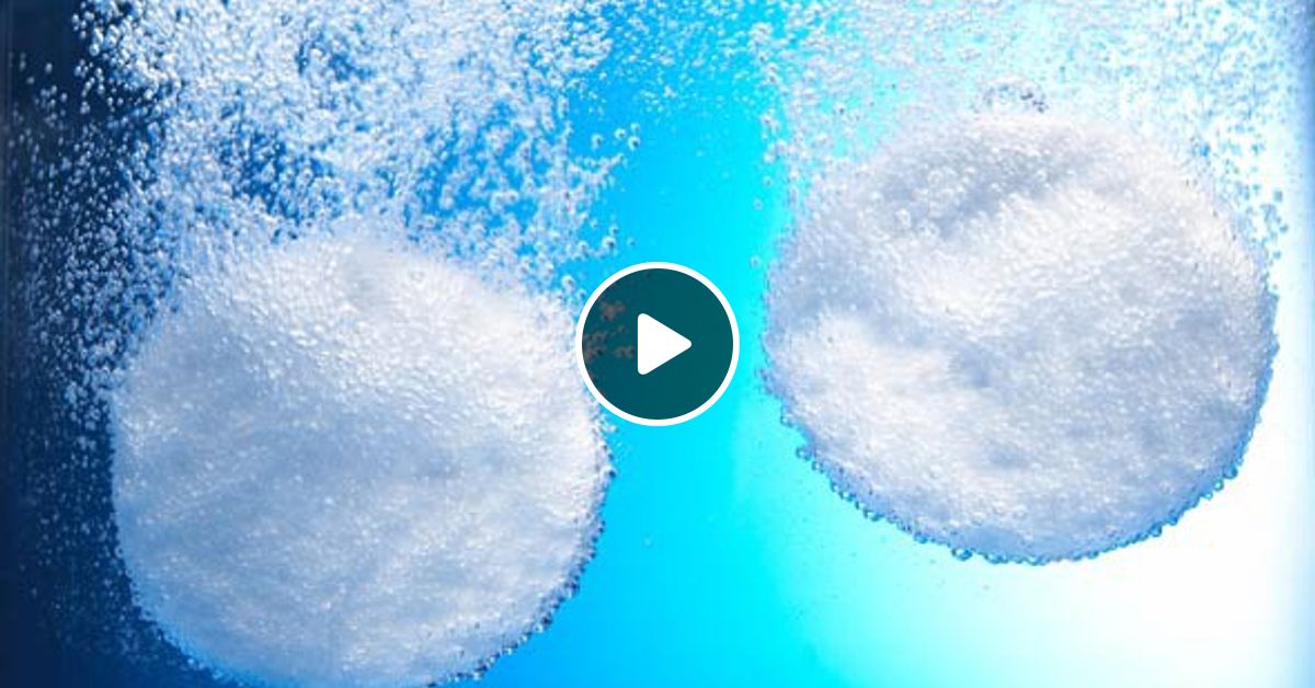 Шипучее средство для ванн 