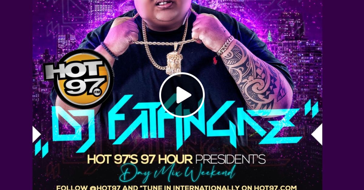 Dj Fatfingaz Live On Hot For The Hour Presidents Day Mix Weekend Feb Th
