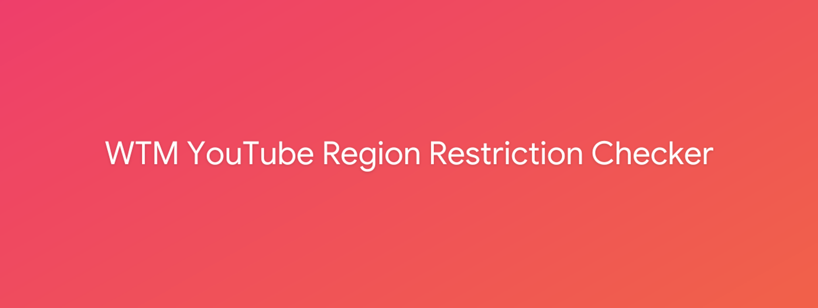 Wtm Youtube Region Restriction S Shows Mixcloud