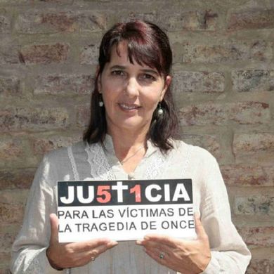 Maria Lujan Rey Madre De Lucas Menghini Rey Victima De La Tragedia De