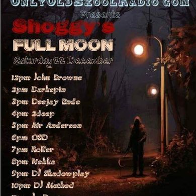 Mr Anderson Darkside Hardcore Jungle Set Full Moon Special On