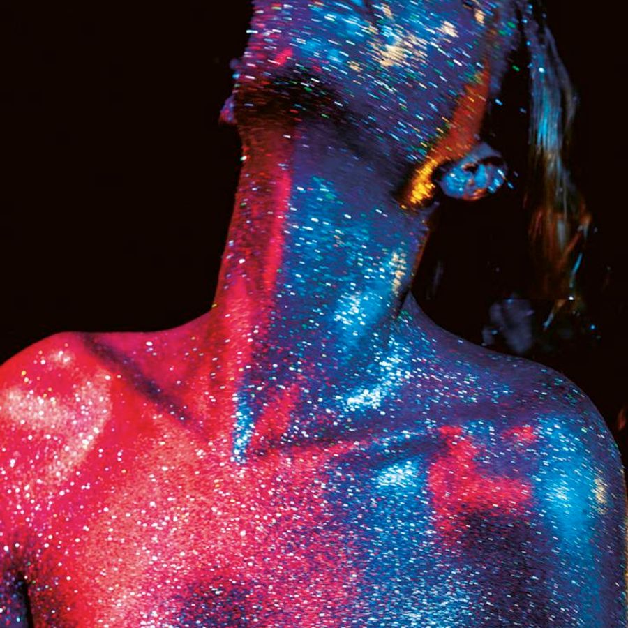 Боди Candy Girl Glitter со стразами черное, OS УТ-00003530 - Candy Girl - Эротические боди - Купить