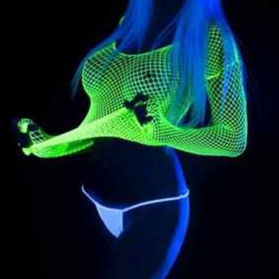 Neon blowjob photo