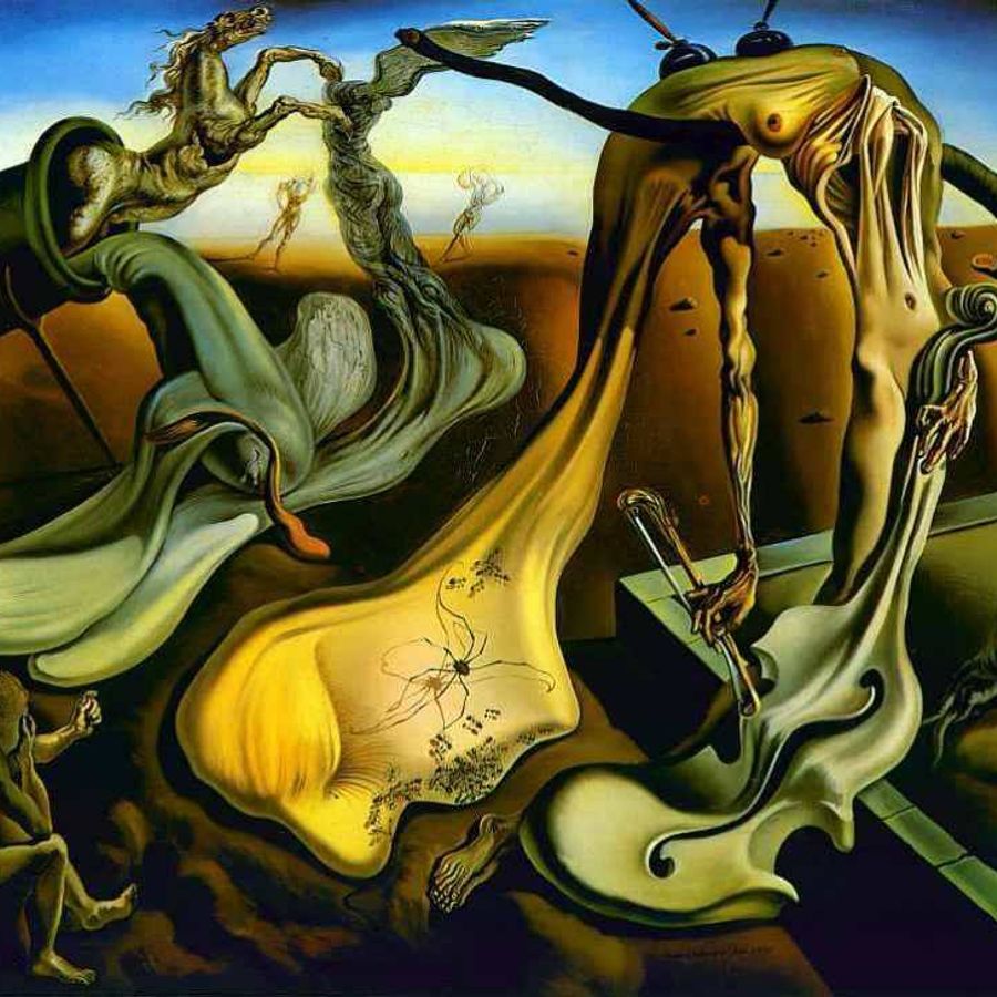 Картина Великий Мастурбатор