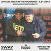 Live on Sway In The Morning 11-21-2016 - Shade 45 Sirius XM - DJ Trayze