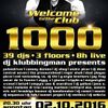 7 Klubbingman live @ Welcome to the Club 1000 - 2.10.16 The Last Party