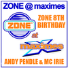 Zone 8th Birthday Maximes 1999 Andy Pendle with MC Irie