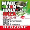 Ricky Montanari @ Red Zone, Perugia - 05.02.2011 (Made In Italy Ibiza - The Return Of Pirates Ship)