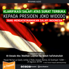 Klarifikasi Salafi Atas Surat Terbuka Kpd Presiden Joko Widodo Yg Mengatasnamakan Salafi Indonesia