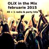 OLiX in the Mix februarie 2015 - 40+1 Radio & Party Hits