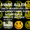 Crate Digger Radio show 141 w / Mark Allen live on www.noisevandals.co.uk