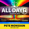 Set 9 | 22.00 - 23.00 | Pete Monsoon | Rejuvenation | All Dayer 2 | 18.08.18