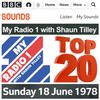 MY RADIO 1 TOP 20 WITH SHAUN TILLEY & SIMON BATES : 18/6/78
