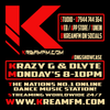 Krazy G & Dlyte (DnG Show) - KreamFM.Com 01 JUN 2020