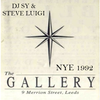 DJ Sy & Steve Luigi Live @ The Gallery Leeds NYE 1992