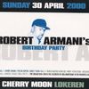 Ghost & Youri - Live @ Robert Armani B-Days Party , Cherry Moon, Lokeren 30-04-2000