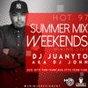 DJ JUANYTO AKA DJ JOHN DJING LIVE ON HOT97 SUMMER MIX WEEKEND 8-27
