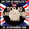 UK TOP 40 : 02-08 NOVEMBER 1986