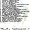 DJ ALEX C - Nightgrooves 869 italo disco remixed vol. 15