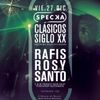 RAFIS @ Clásicos del Siglo XX (Specka) 27.12.2019 // Colección Rosy SPCK