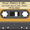 Oscar Mulero & Yke - Live @ New World, Plaza los Cubos - Madrid (18.04.1992)