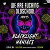 Kahlkopf HC & D-Fighter @ We are fuck!ng Oldschool meets Blacklight Maniacs 2021