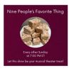 Nine People's Favorite Thing: October 22, 2023 (modern musical theater songs about love and romance)
