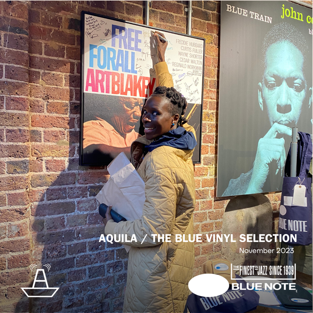 Aquila | The Blue Vinyl Selection | Blue Note Records Pop Up | November 2023
