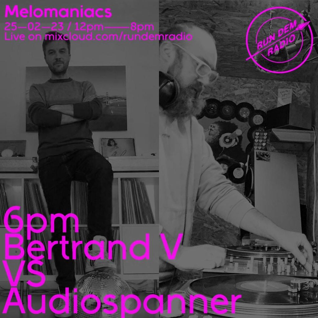 Mel0maniacs Takeover 25/02 - Audiospanner Vs Bertrand - The Battle
