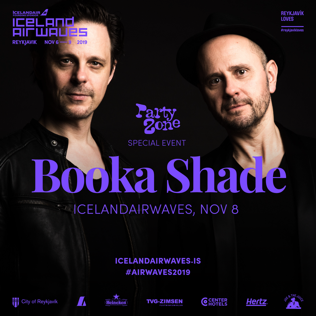 PartyZone 2.nóv 2019 - Iceland Airwaves Part 2 - Booka Shade & Biggi Veira