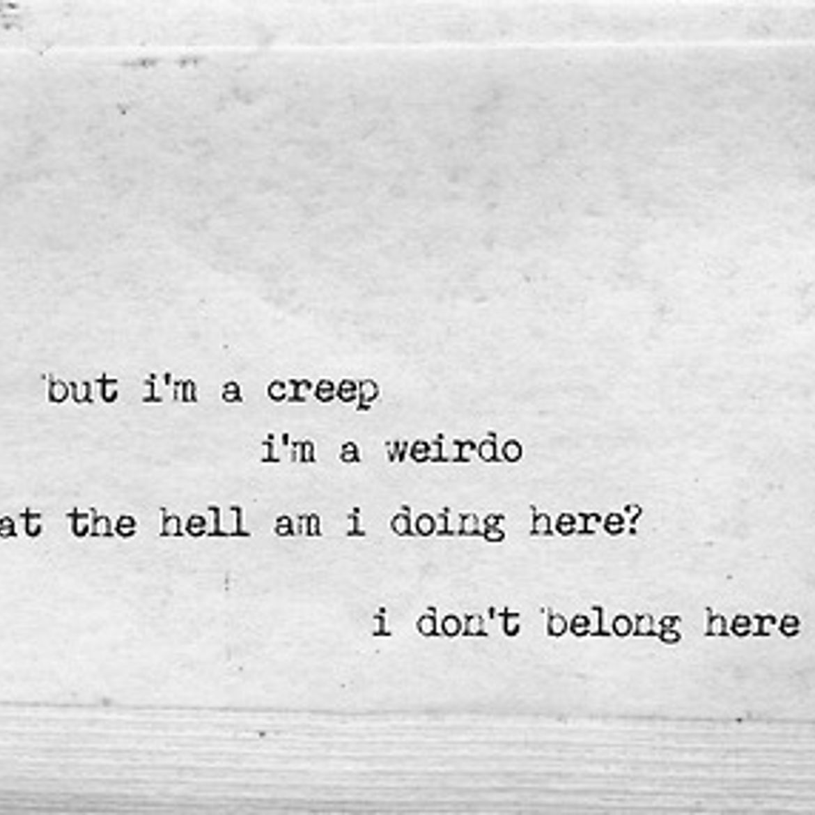 Let s go creeping текст. Creep текст. Creep Radiohead текст. But im Creep. Weirdo перевод.