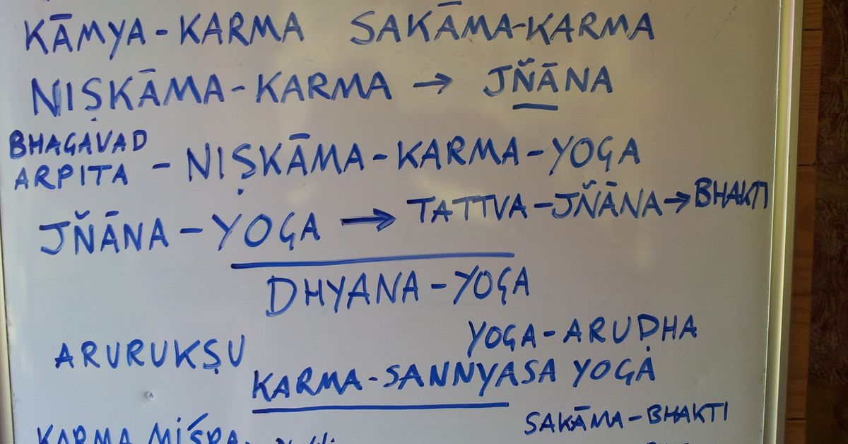 Different Types Of Karma Yoga