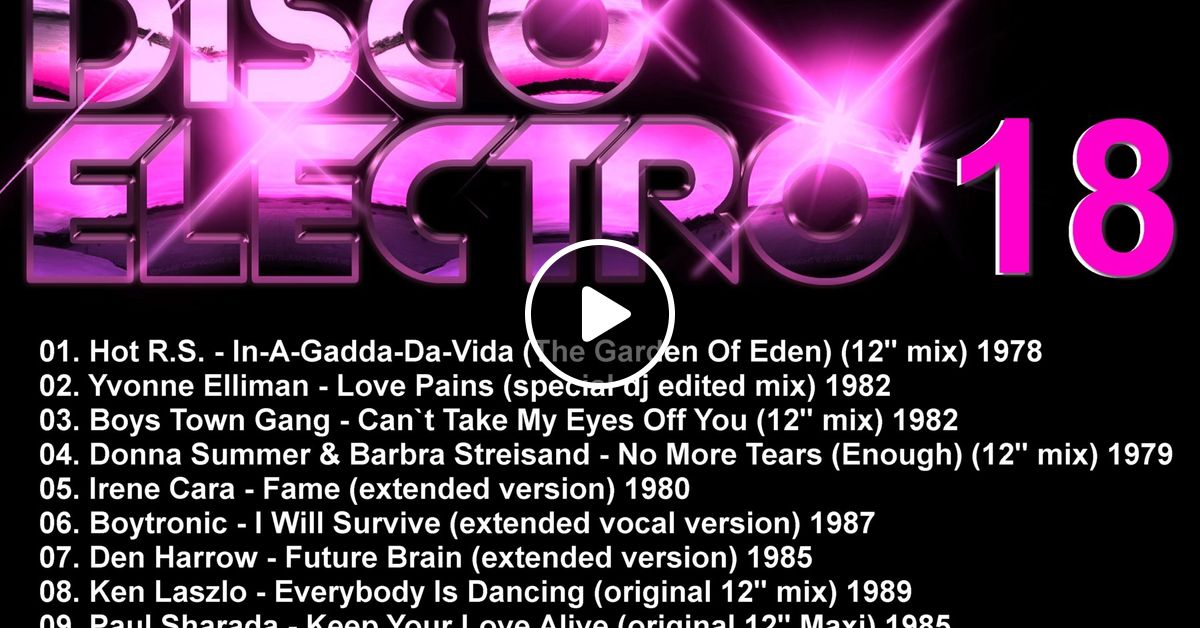 DISCO ELECTRO 18 Various Original Artists [electro synth disco