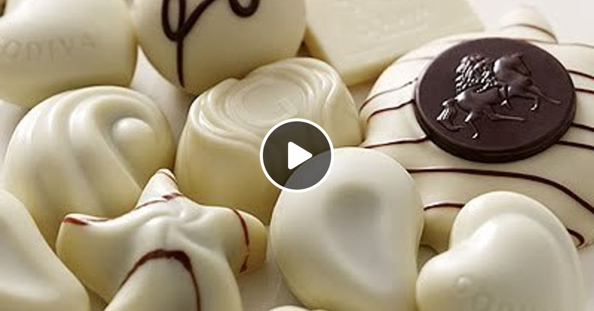 Конфеты из белого шоколада