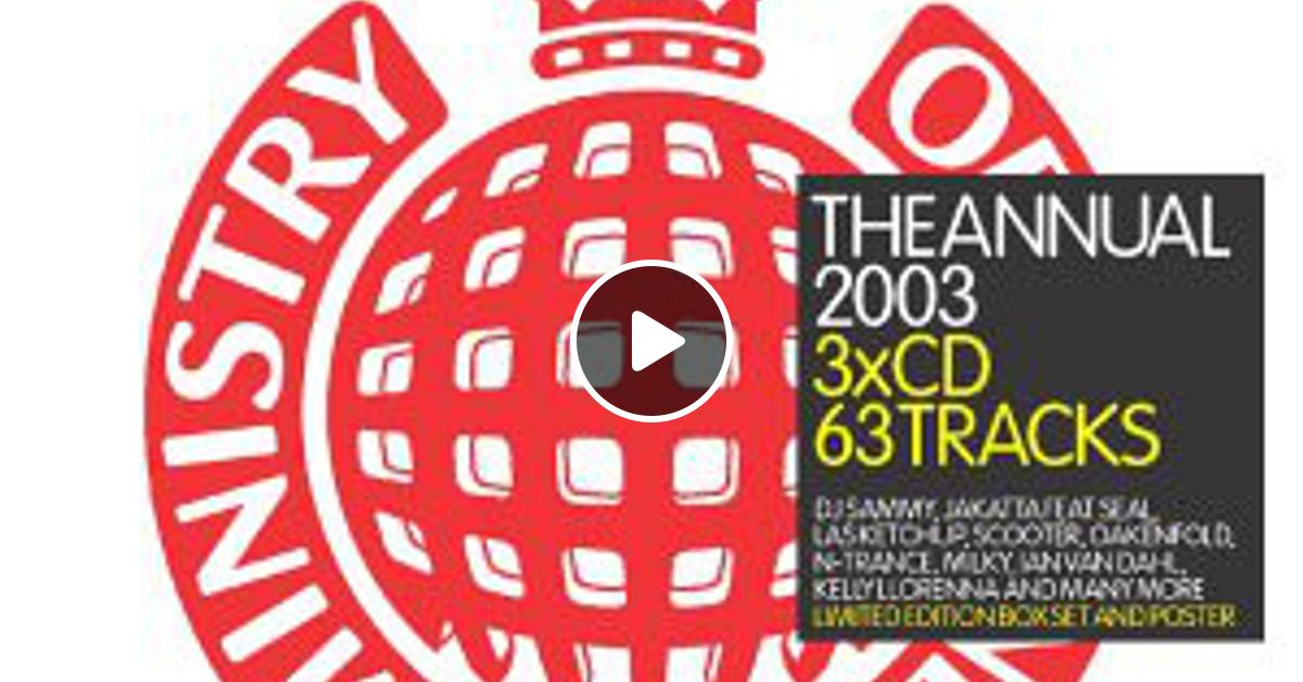 ministry of sound annual 2003