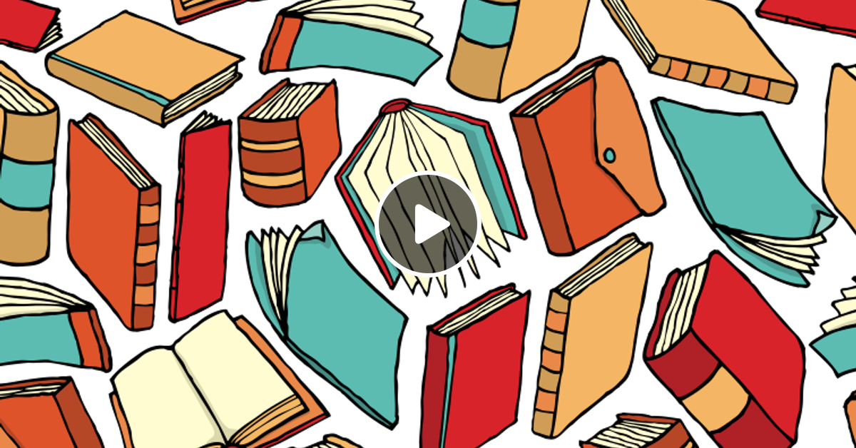Книги рисунки фон