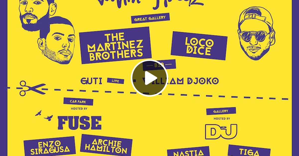 The Martinez Brothers b2b Loco Dice - Live @ Cuttin Headz at Tobacco Dock  (London, UK) - 06.10.2018 by Techno_Room