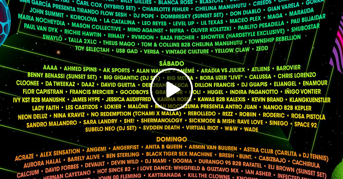 James Hype Live EDC Mexico City 24 Feb 2024 by ElectroFreakquency