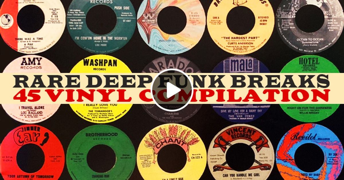 RARE DEEP FUNK BREAKS 45 VINYL COMPILATION ( 60s - 70s ...