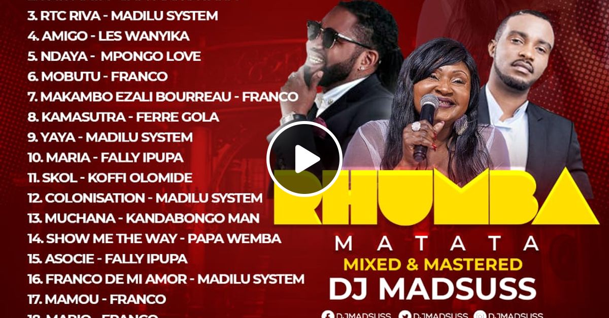 Rhumba Matata DJ MADSUSS [African Rhumba Mix] by DJ MADSUSS Mixcloud