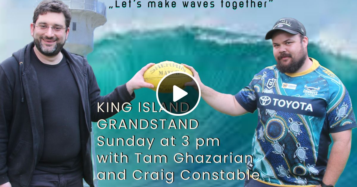 King island grandstand with tam craig 13 august 2023 by king island