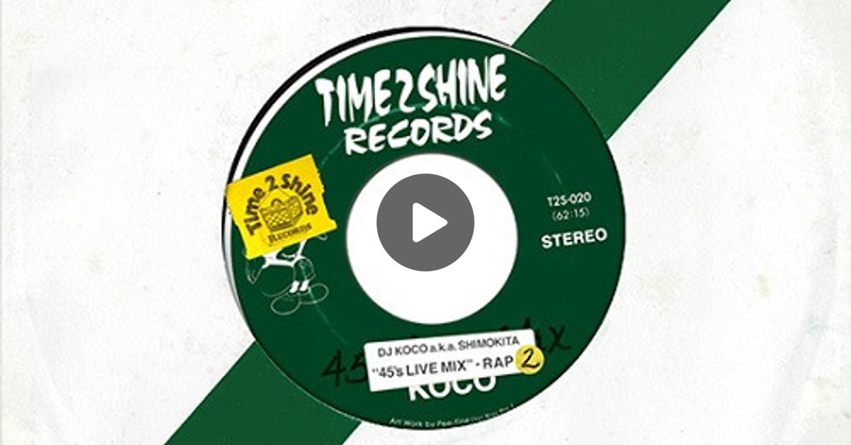 DJ KOCO a.k.a. SHIMOKITA / on 45 mix vol.2 - YouTube