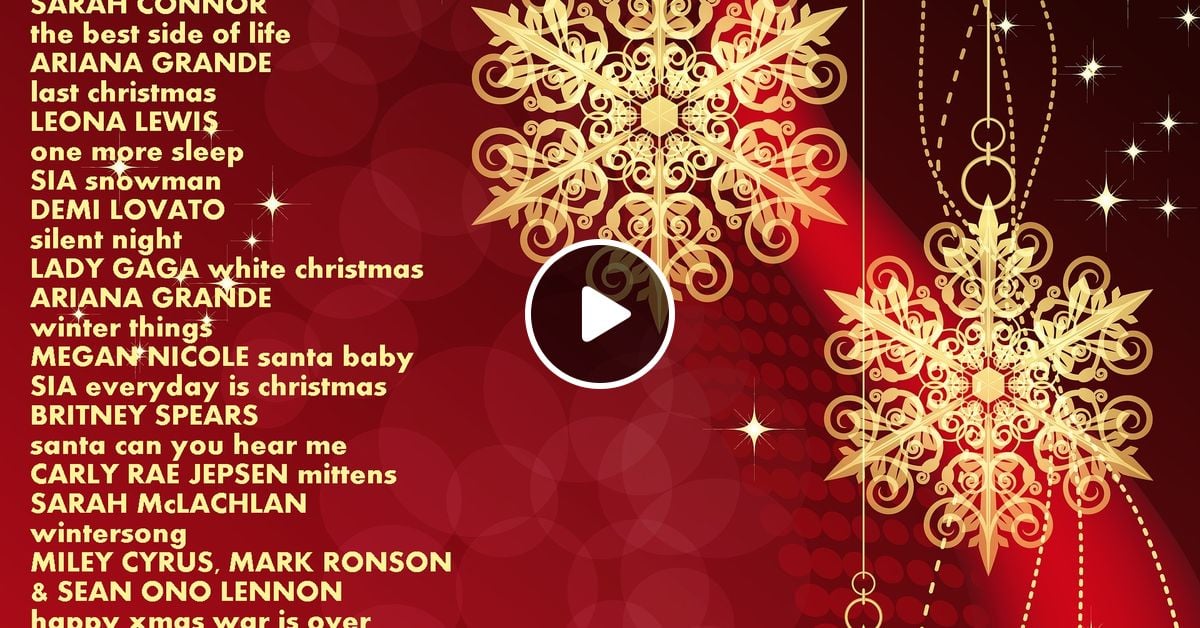 Christmas Songs Vol 5 Girls Of Pop Ariana Grande Sia Britney