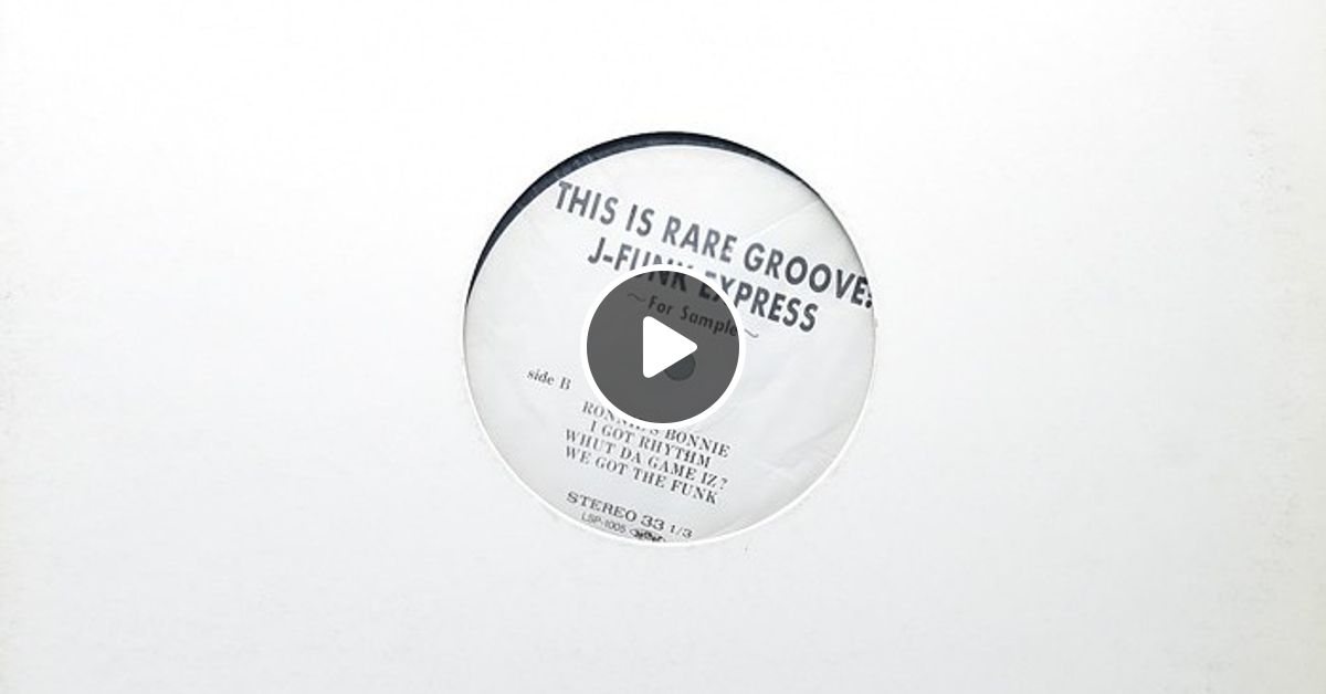 This is Rare Groove! J Funk Express by Soul Cool Records