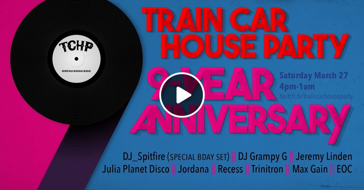 DJ Set at Train Car House Party's 9th Anniversary Seattle, WA 3.27.