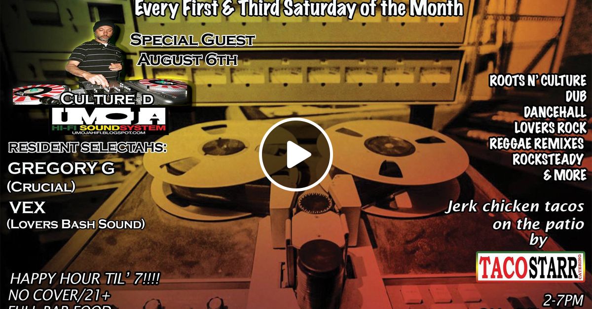 Reggaematic Live August 6 16 W Vex Culture D By Selecta Vex Lover Bash Sound Mixcloud