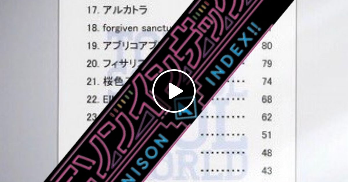 アニソンインデックス!!公募企画2025決勝mix-for Win- by HaL | Mixcloud