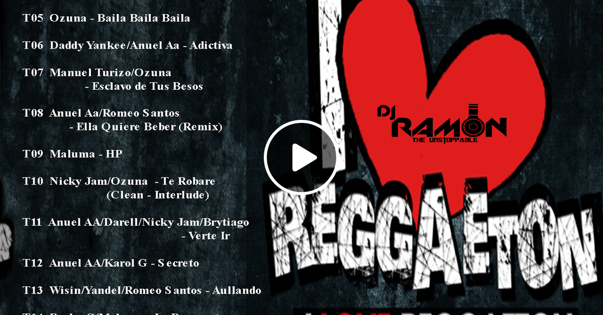 Best Of Reggaeton 2019 Hits Daddy Yankee Bad Bunny Ozuna Nicky Jam Maluma J Balvin Farruko By Ramon Nugent Mixcloud