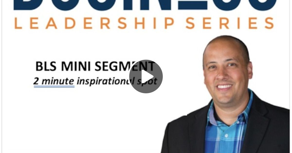 Bls Minute With Beau Oyler By Business Leadership Series Mixcloud