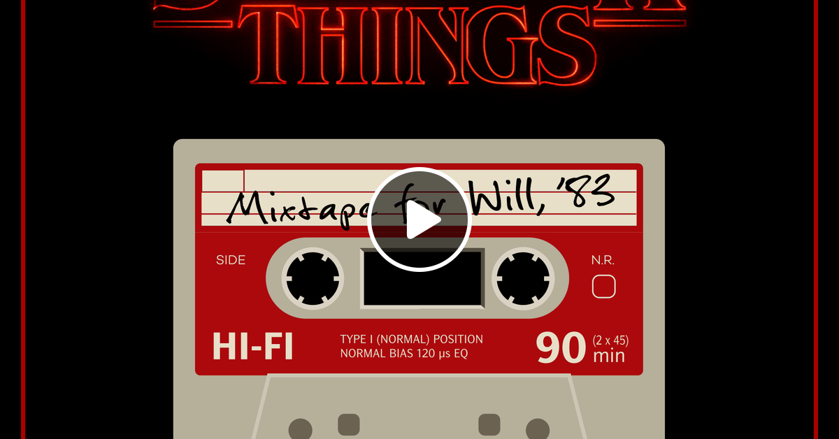 Stranger Things Mixtape For Will By Danny Z Mixcloud